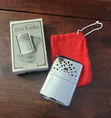 Restoration Hardware Retro 1955 Pocket Hand Warmer - New in Box