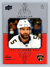 2021-22 Upper Deck Hockey Series 2 #HR-86 Aaron Ekblad Honor Roll