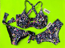 New Pour Moi Underwire Bikini Top 34FF or 36F or 34F Size 8 or 10 in Two Styles