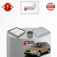 Wartungsset 3 Filter FüR Subaru Outback III 2.5 16V 121KW 165PS Ab 2003
