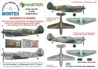 Montex 1/48 P-40K - Barrels and Paint Mask set (KAM48168)