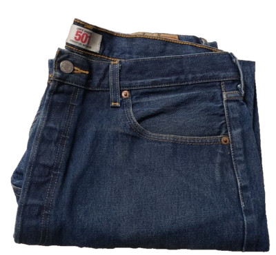 LEVI STRAUSS & CO Men 501 Regular Straight Jeans Mens Size 36X31 Levis Workwear