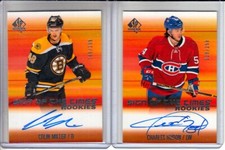  2015-16 SP Authentic Sign of the Times Rookies #SOTRMI Colin Miller RC 149/299