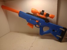 NERF Fortnite BASR-R Bolt Action Blaster Removable Scope Gun Clip Fed Blaster