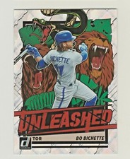 2021 Panini Donruss UNLEASHED DIAMOND HOLO FOIL #UNL24 BO BICHETTE Blue Jays