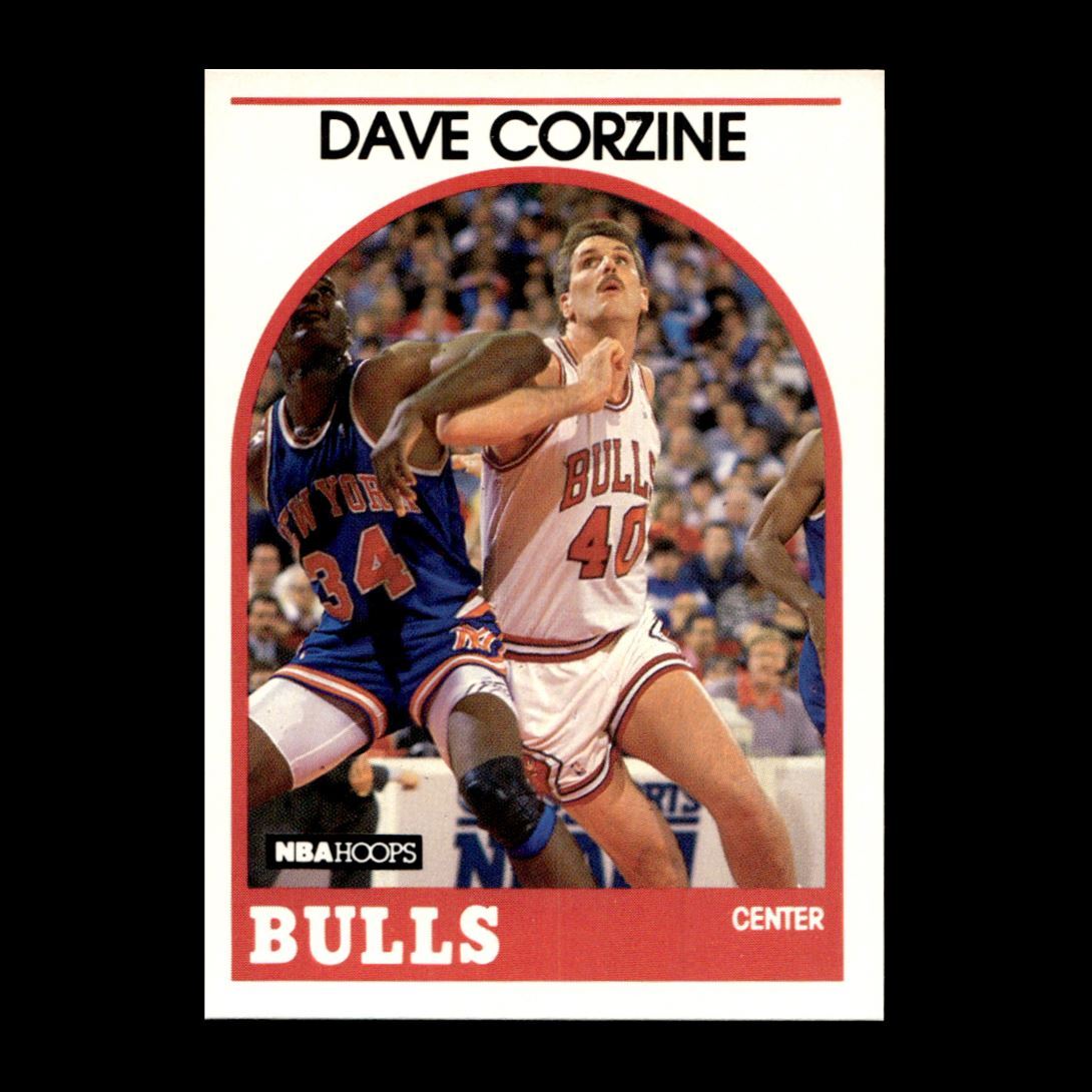 Dave Corzine 1989-90 Hoops Chicago Bulls #93 R328Y 13 | eBay