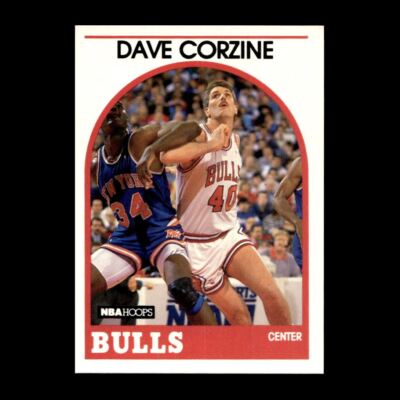 Dave Corzine 1989-90 Hoops Chicago Bulls #93 R328Y 13 | eBay