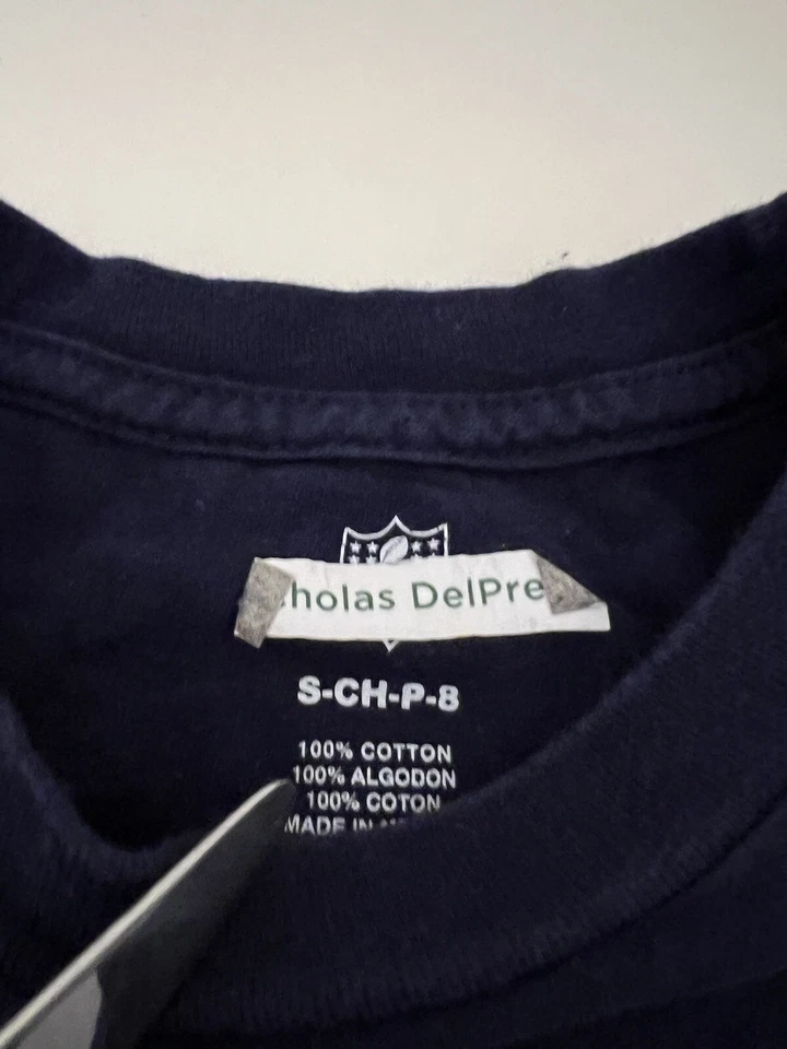 Camisa de los New England Patriots Rob Gronkowski juvenil talla pequeña 4F Foto 3 de 4