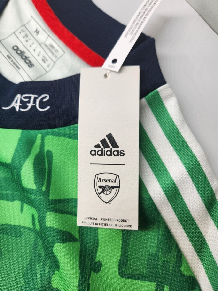 Arsenal Icon Goalkeeper Jersey HT7193 Green Adidas NEW M-2XL