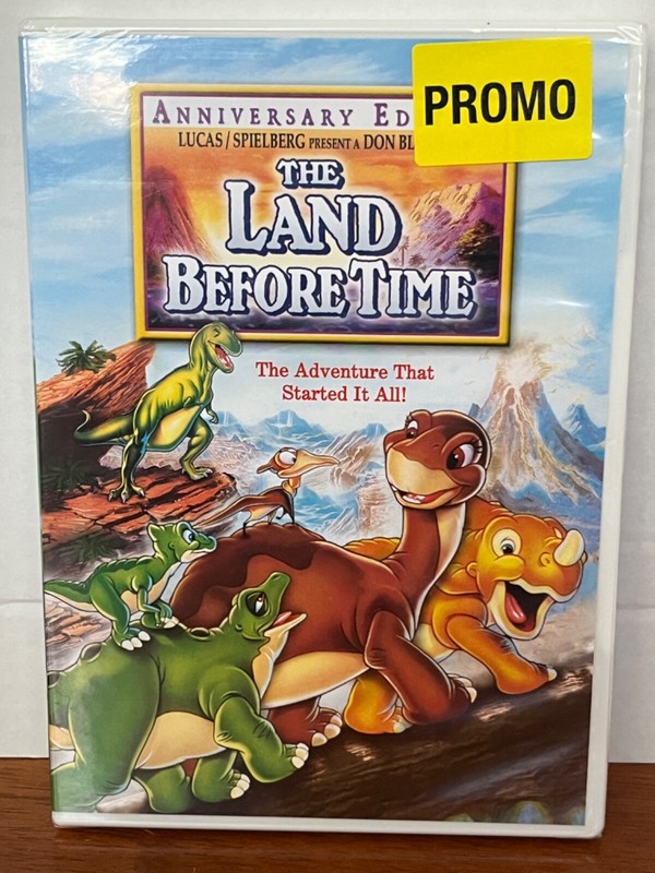 The Land Before Time (Anniversary Edition) DVD, new in package sealed
