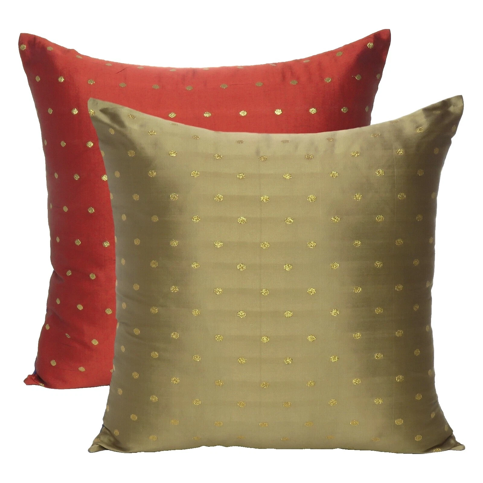 Brocade Flores Funda de Almohada Almohadas de Decoración para el Hogar