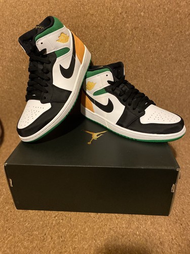Nike Air Jordan 1 Mid SE 'Oakland'/'Lucky Charms' 852542-101 US Men's Size  8.5 194277044970 | eBay