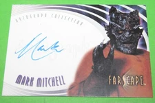 2004 Farscape Through the Wormhole MARK MITCHELL AUTOGRAPH INSERT CARD A50
