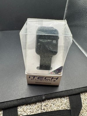 iTech Fusion 3 Smartwatch with Multi-Sport Silicone Black (AOY) w/ Box