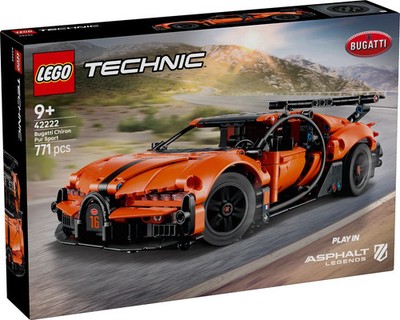 LEGO Technic 42222 Bugatti Chiron Pur Sport Hypercar Rennwagen Rennauto NEU OVP