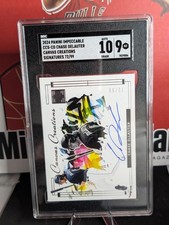 2024 Panini Impeccable - Canvas Creations Chase Delauter #CCS-CD /99 Auto 10 c 9