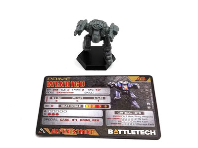 BATTLETECH WENDIGO Plastic Miniature from Third Star League Battle Group NEW