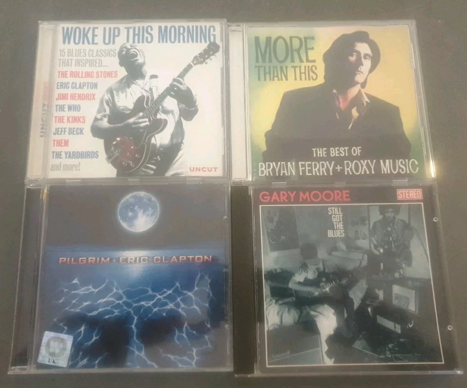 Job Lot 10 x CD Albums Rock Classic Rock Blues Rock Folk Rock Lot 4WA - Image 2 of 2