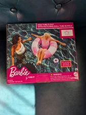 Barbie Funboy Kids Tube Float With Matching Doll Tube Bundle