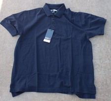 5.11 Tactical Men's Performance Short Sleeve Polo 41060 Size Large-Dark Navy-New