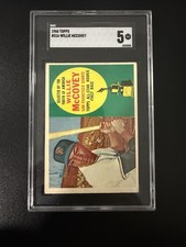 1960 TOPPS ALL-STAR ROOKIE #316 WILLIE MCCOVEY RC GIANTS HOF SGC 5
