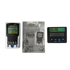 Excaliber World Series Of Poker & Radica Pocket Blackjack 21 Electronic Game Lot