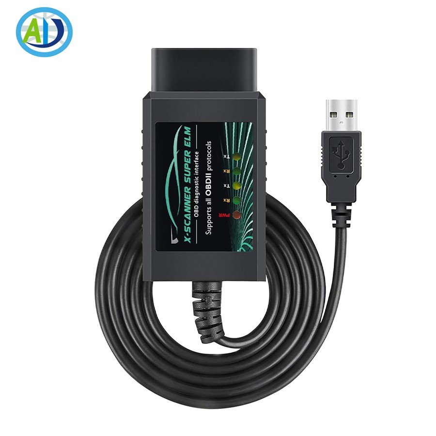 \OBD2 Adapter USB ELM327 Scanner w/FT232RL 18F25K80 V1.4 for Ducati,Ford ,Mazda