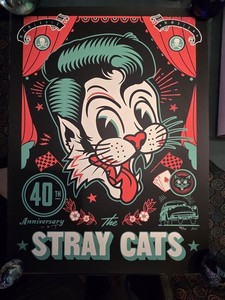 Poster Stray Cats | eBay