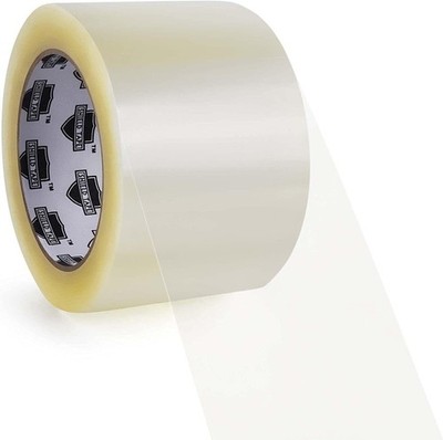 Carton Sealing Clear Packing/Shipping/Box Tape 3'' 110 yd Choose your Rolls & Mil