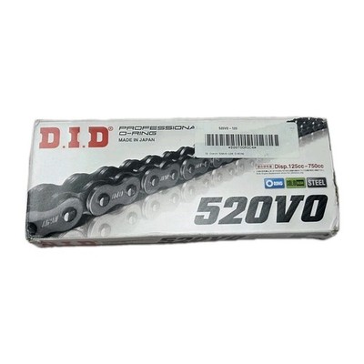 HONDA CR250R DID D.I.D. PREFESSIONAL DRIVE CHAIN PREMIUM O-RING 520VO-120LINK