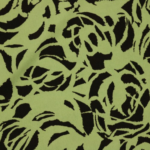 Perceptions Rose Floral Short Sleeve Midi Dress Belted Front Green & Brown 14 - Picture 5 of 24