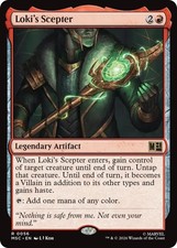 NM - Lokis Scepter MSC - 56 Commander: Marvel...