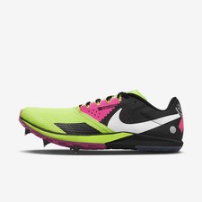 Nike Zoom Rival XC 6 Track  Field Distance Spikes VOLT/WHITE-BLACK-HYPER PINK 