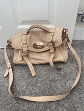 Mulberry Regular Alexa soft satchel bag - cream