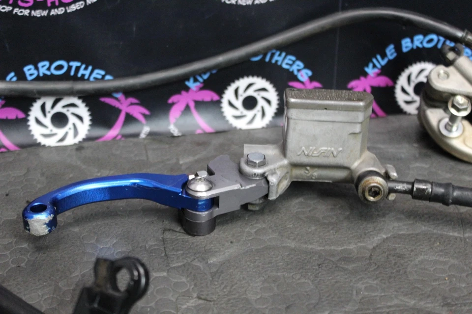 2011 Yamaha 07-22 YZ250F OEM FRONT BRAKE CALIPER MASTER CYLINDER LEVER 5XC-W2587 - Image 2 of 4