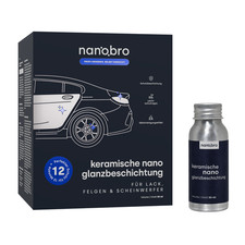 Keramikversiegelung Auto Nano Beschichtung Lackschutz Glanz hydrophob Effekt Set