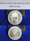 CFTC Appreciation Medallion Head Up Rear 1 Troy Oz .999 Fine Silver Round