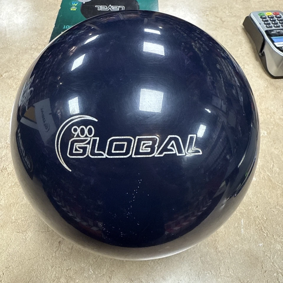 Bola de Bowling Global Honey Badger Edición Negra 14lb 900 NUEVA en el Extranjero ¡RARA!! Foto 3 de 4