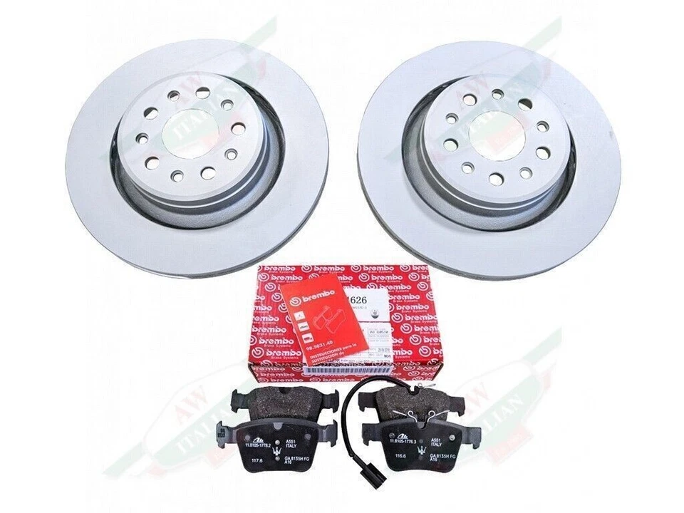 OEM GENUINE Maserati Levante front rear brake pads rotors set Foto 4 de 4
