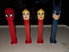 Spider-Man and Batman Superheroes Collectible Pez Candy Dispensers