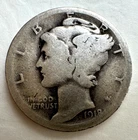 1918 MERCURY SILVER DIME NICE COIN HARD DATE TO FIND ***** TAKE A LQQK ***** #1