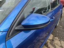 Skoda Octavia MK3 2013 - 2020 N/S Passenger Door Wing Mirror Blue LF5W