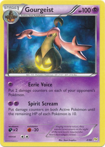 Gourgeist - 2/30 - XY Trainer Kit (Noivern) (Lp) XY Trainer Kit: Noivern & Sylve