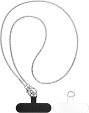 Crossbody Cell Phone Lanyard for Women, Universal Metal Phone Chain Strap Crossb