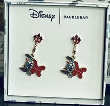 BaubleBar Disney  Halloween Stud drop Earrings  Stitch Devil Costume  NEW