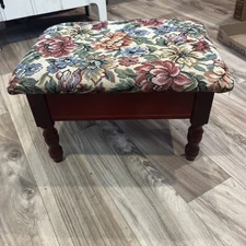 Small Footstool/sewing box