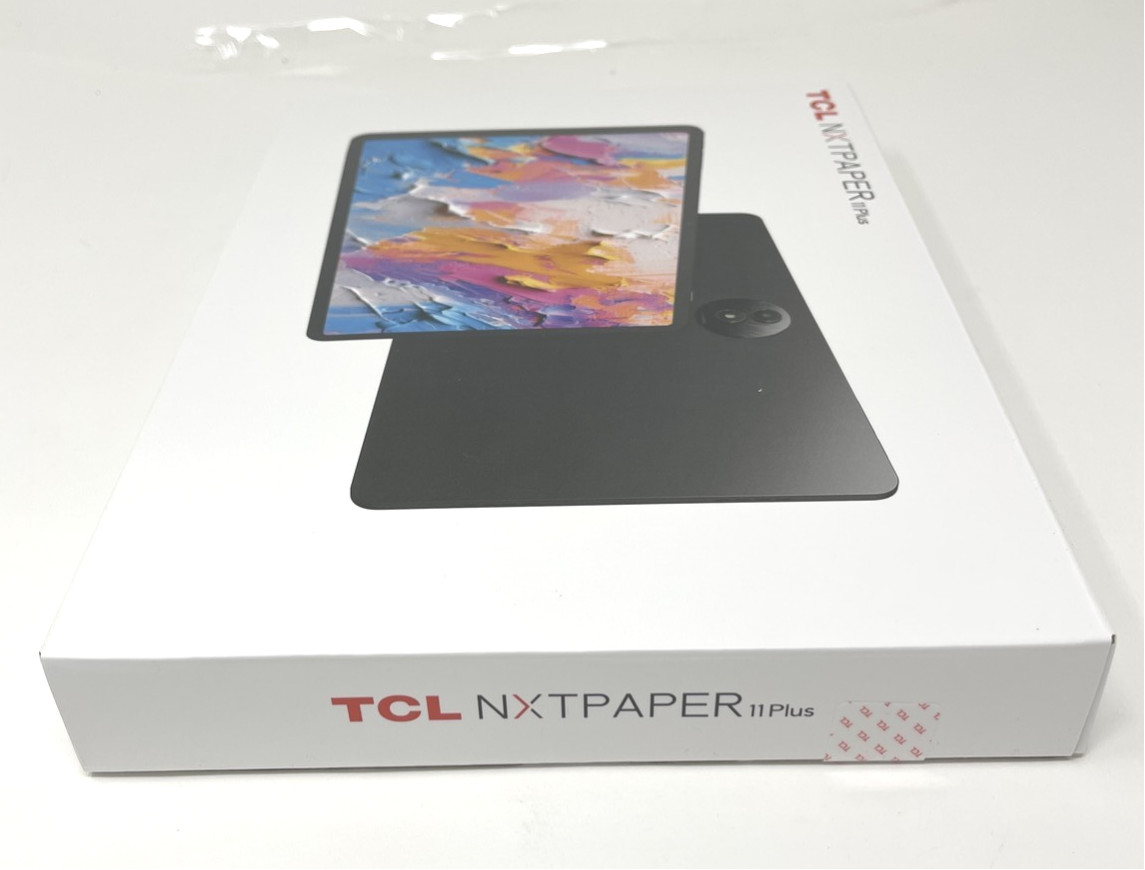 TCL NXTPAPER 11 Plus - 256GB - Onyx Black WiFi 9469X Brand New