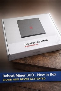The People's Miner 300 Bobcat Miner 300