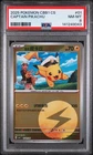 2025 POKEMON SIMPLIFIED CHINESE CBB1 C-GEM PACK VOL 1 #01 CAPTAIN PIKACHU PSA 8
