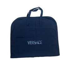 Versace Black Canvas Garment Suit Dress Bag, Travel, Storage, Luxury, Protective